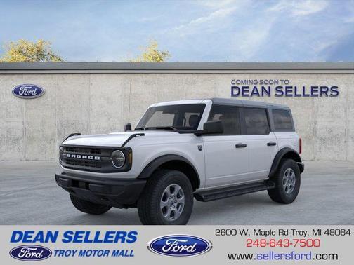 Oxford White 2026 Ford Bronco Big Bend