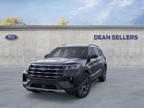 Agate Black Metallic 2026 Ford Explorer Active (200A)