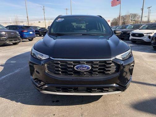 Agate Black Metallic 2024 Ford Escape ST-Line