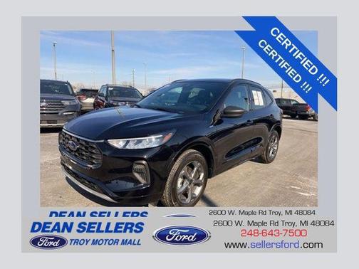Agate Black Metallic 2024 Ford Escape ST-Line