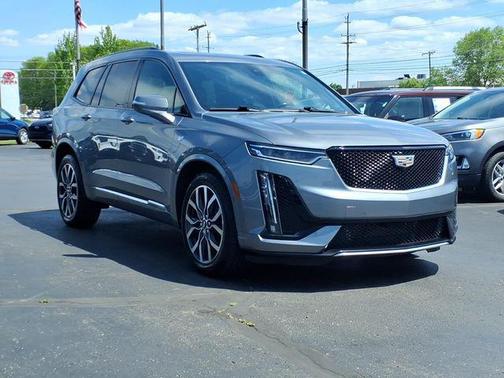 Satin Steel Metallic 2021 Cadillac XT6 Sport AWD