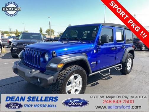 2019 Jeep Wrangler Unlimited Sport