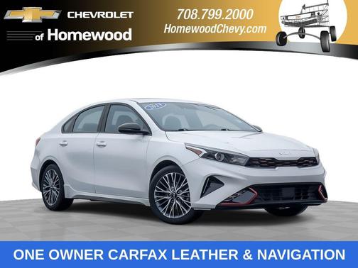 Snow White Pearl 2023 Kia Forte GT-Line