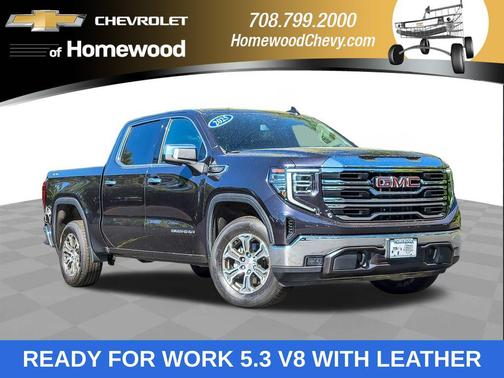 Titanium Rush Metallic 2025 GMC Sierra 1500 SLT