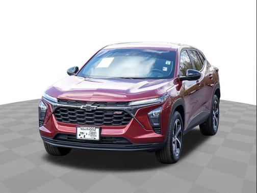 Crimson Metallic 2024 Chevrolet Trax FWD 1RS
