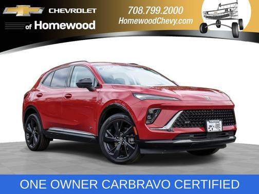 Brilliant Red 2025 Buick Envision Sport Touring AWD