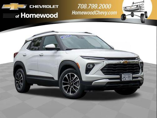 Summit White 2025 Chevrolet Trailblazer LT