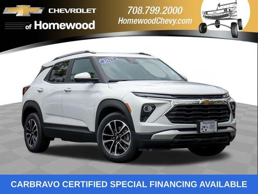 Summit White 2025 Chevrolet Trailblazer LT