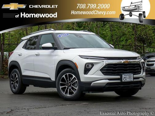 Summit White 2025 Chevrolet Trailblazer LT