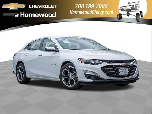 Summit White 2022 Chevrolet Malibu FWD LT