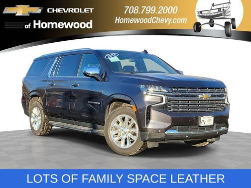 Dark Ash Metallic 2023 Chevrolet Suburban Premier