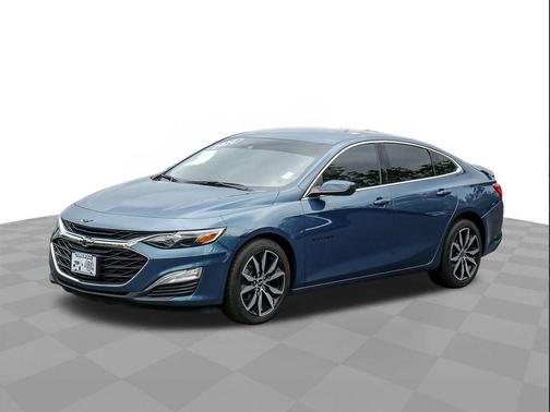Lakeshore Blue Metallic 2024 Chevrolet Malibu FWD RS