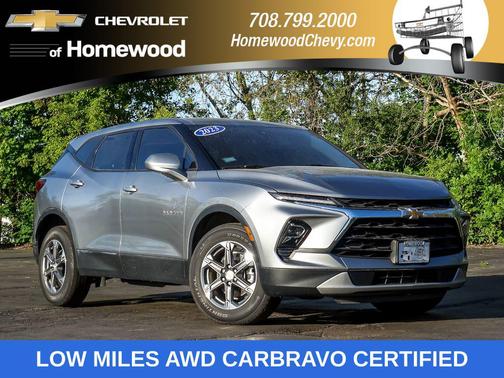 Sterling Gray Metallic 2023 Chevrolet Blazer 2LT