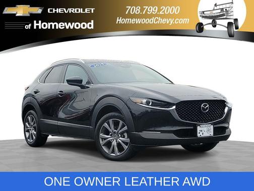 Jet Black Mica 2025 Mazda CX-30 2.5 S Preferred Package