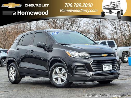 Mosaic Black Metallic 2021 Chevrolet Trax LS