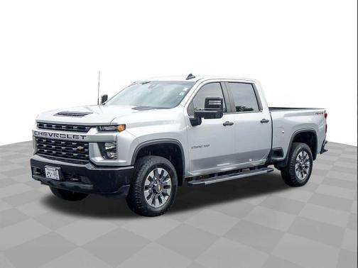 Silver Ice Metallic 2022 Chevrolet Silverado 2500 Custom