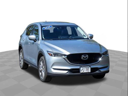 Sonic Silver Metallic 2021 Mazda CX-5 Grand Touring