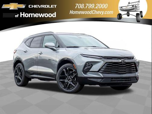 Sterling Gray Metallic 2026 Chevrolet Blazer RS