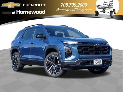 Lakeshore Blue Metallic 2026 Chevrolet Equinox FWD RS