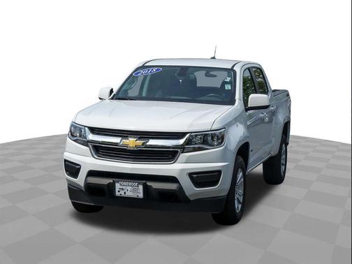 Summit White 2018 Chevrolet Colorado LT