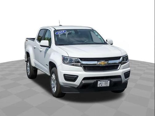 Summit White 2018 Chevrolet Colorado LT