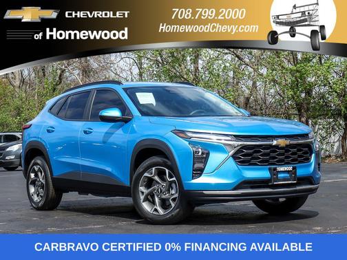 Marina Blue Metallic 2025 Chevrolet Trax LT