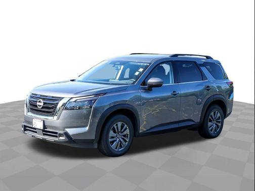 Gun Metallic 2025 Nissan Pathfinder SV 4WD