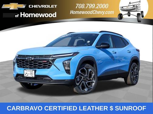 Fountain Blue 2024 Chevrolet Trax FWD 2RS