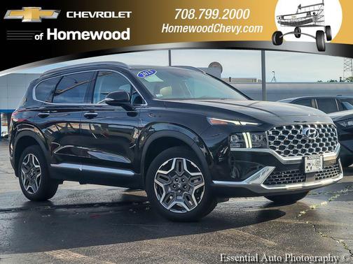 Twilight Black 2023 Hyundai SANTA FE Limited