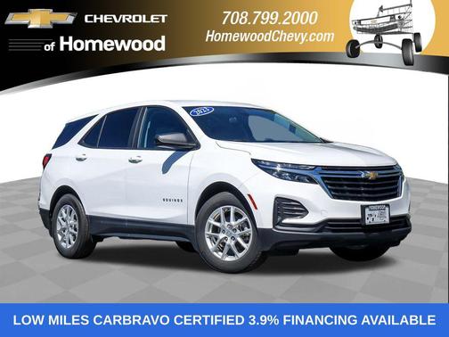 Summit White 2023 Chevrolet Equinox LS