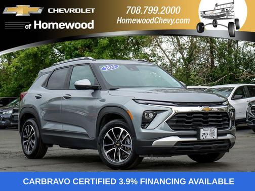 Sterling Gray Metallic 2025 Chevrolet Trailblazer LT