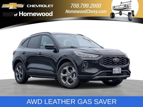 Black Metallic 2025 Ford Escape ST-Line Select