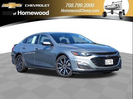 Sterling Gray Metallic 2025 Chevrolet Malibu FWD RS