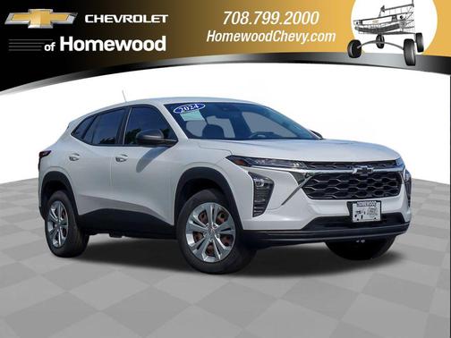 Summit White 2024 Chevrolet Trax LS