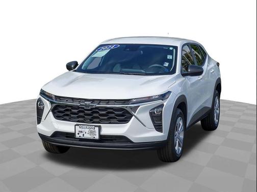 Summit White 2024 Chevrolet Trax LS