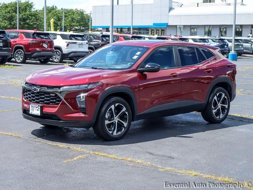 Crimson Metallic 2025 Chevrolet Trax FWD 1RS