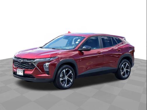 Crimson Metallic 2025 Chevrolet Trax FWD 1RS