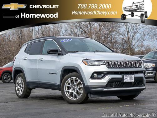 Silver Zynith Metallic Clearcoat 2025 Jeep Compass Limited