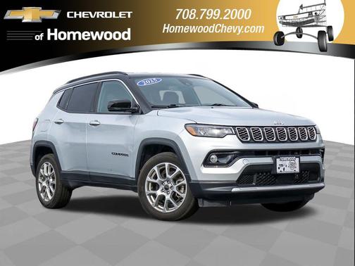 Silver Zynith Metallic Clearcoat 2025 Jeep Compass Limited