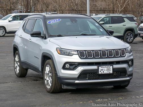 Silver Zynith Metallic Clearcoat 2025 Jeep Compass Limited