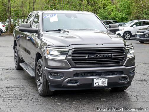Gray 2021 RAM 1500 Sport