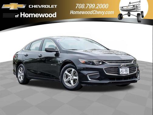 Mosaic Black Metallic 2018 Chevrolet Malibu 1LS