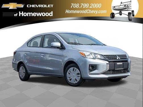Starlight Silver Metallic 2024 Mitsubishi Mirage G4 ES