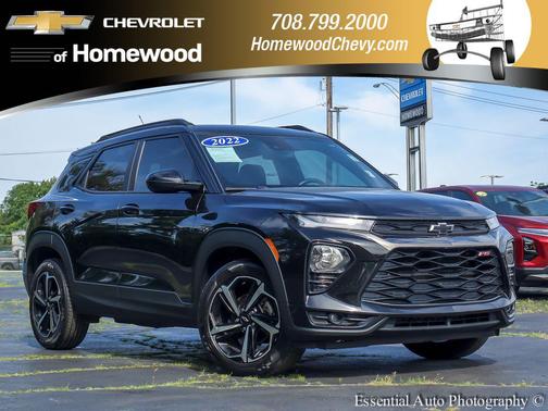 Mosaic Black Metallic 2022 Chevrolet Trailblazer RS
