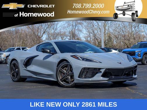 Sea Wolf Gray Tricoat 2024 Chevrolet Corvette Stingray w/2LT