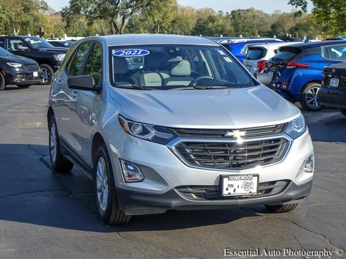 Silver Ice Metallic 2021 Chevrolet Equinox LS