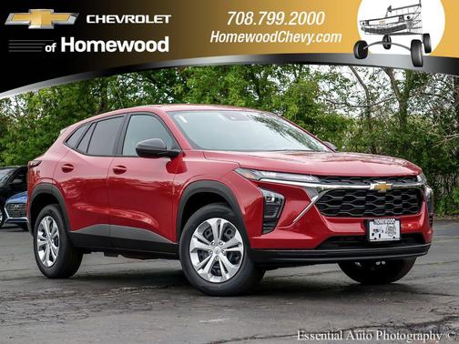 Apex Red 2026 Chevrolet Trax LS
