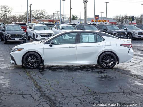 Midnight Black Metallic 2023 Toyota Camry XSE