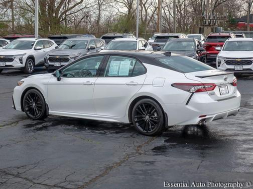 Midnight Black Metallic 2023 Toyota Camry XSE