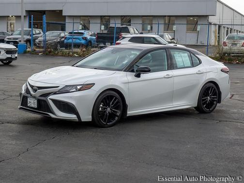 Midnight Black Metallic 2023 Toyota Camry XSE